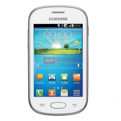 【三星S6812C手机珍珠白】三星(SAMSUNG)S6812C Galaxy 双卡双待智能手机(珍珠白)图片展示-国美在线米米乐手机专营店
